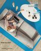 Soft Solid Color Coral Fleece Carpet for Bedroom and Living Room