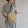 Summer Straw Bag for Women Seaside Vacation Beach Woven Bag Large Capacity Shoulder Tote Bag