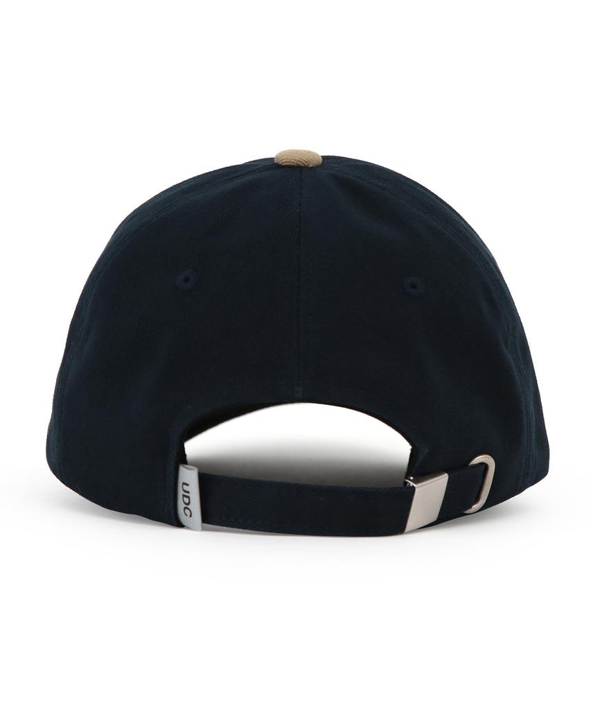 Eondeokeonteulol Cotton Color Block Ball Cap Color Shadow / Classic B B / Desert Navy