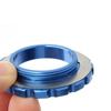 Thru-Axle Middle Lock Cover Bike Flywheel Lock Cover Bicycle Center Lock Cap Bike Center Lock Cover