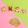 100PCS Christmas Candy Bags Carton Santa/Snowman/Deer Cookie Packaging Bags For Navidad DIY Snack Baking Packaging Supplies