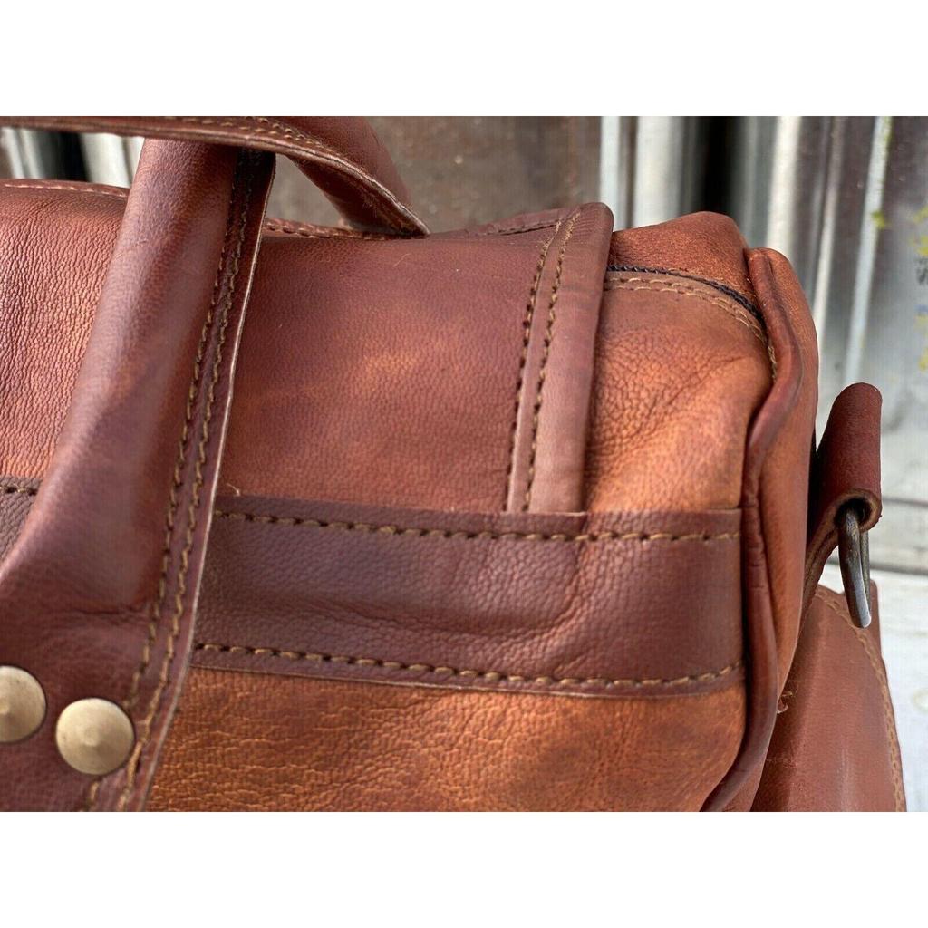 14" Women Leather Shoulder Bag Tote Purse Handbag Messenger Crossbody Satchel