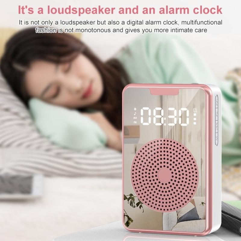 Kabelgebundener Mini-Audio-Lautsprecher, tragbarer Sprachverstärker, natürlicher Stereo-Sound, Mikrofon-Lautsprecher für die Sprache von Lehrern