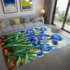 2025 New Flower Carpet Rug for Living Room Bedroom Home Sofa Decoration,Kids play Non-slip Floor Mat