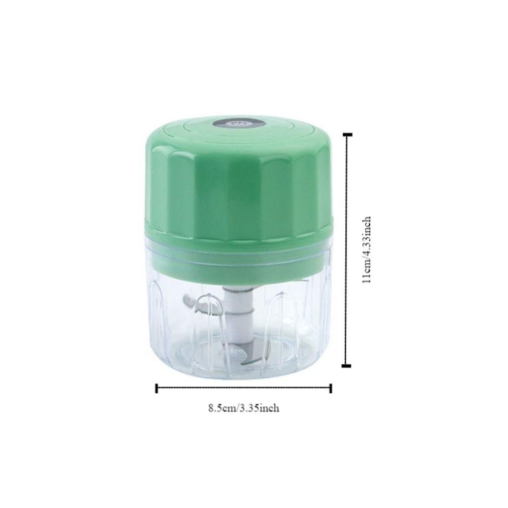 Durable Garlic Chopper Portable Vegetable Crusher Electric Garlic Chopper  Household Cooking