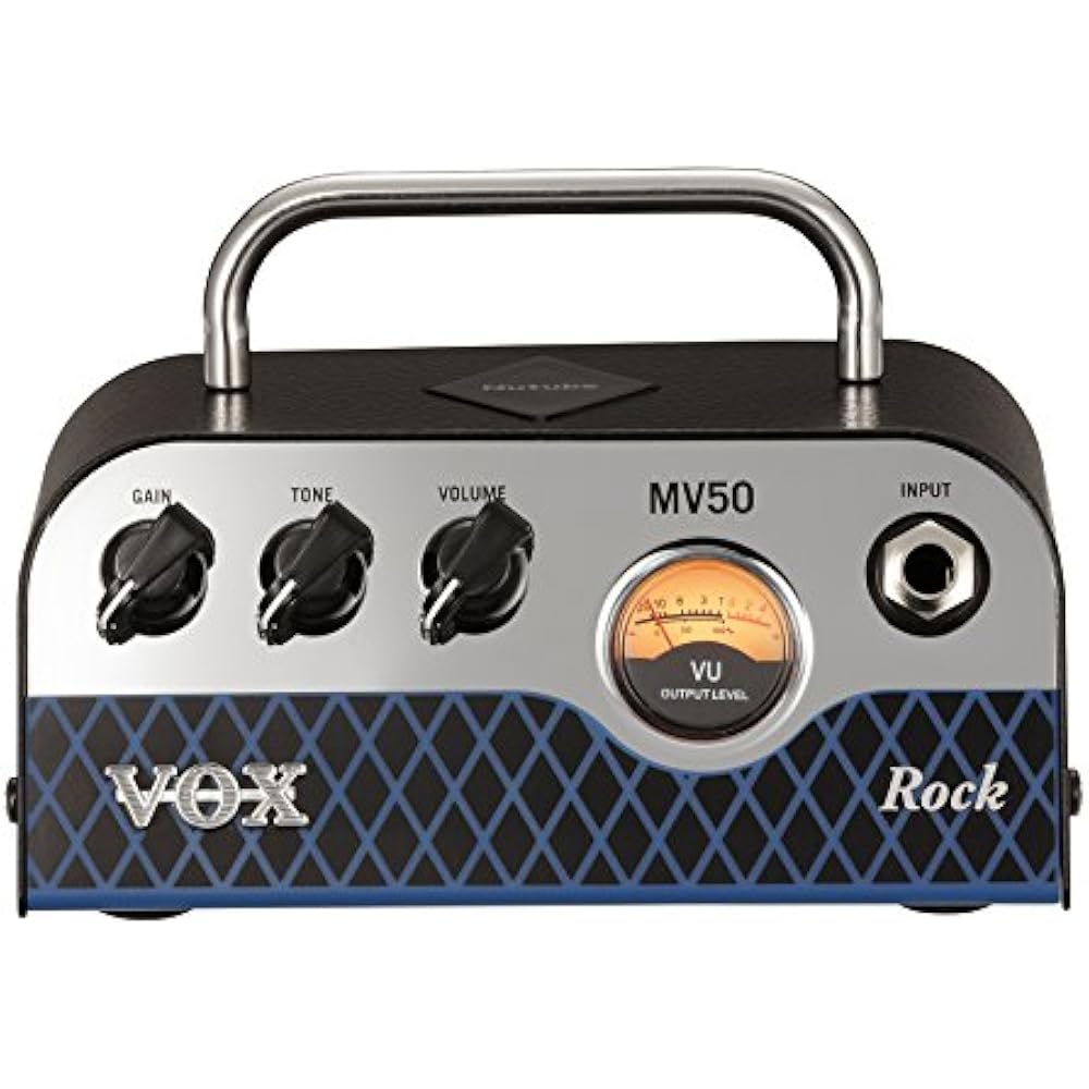

VOX Nutube equipped ultra-compact head amplifier for guitars, MV50 Rock, surprisingly lightweight...