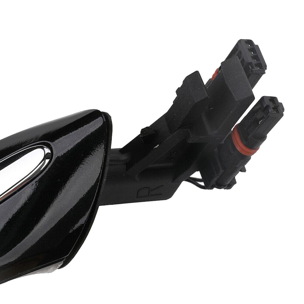 4X Black Outer Outside Exterior Comfort Access Door Handle Set For BMW 5 6 7 Series F07 F10 F11 F06 F12 F13 F01 F02 51217231931