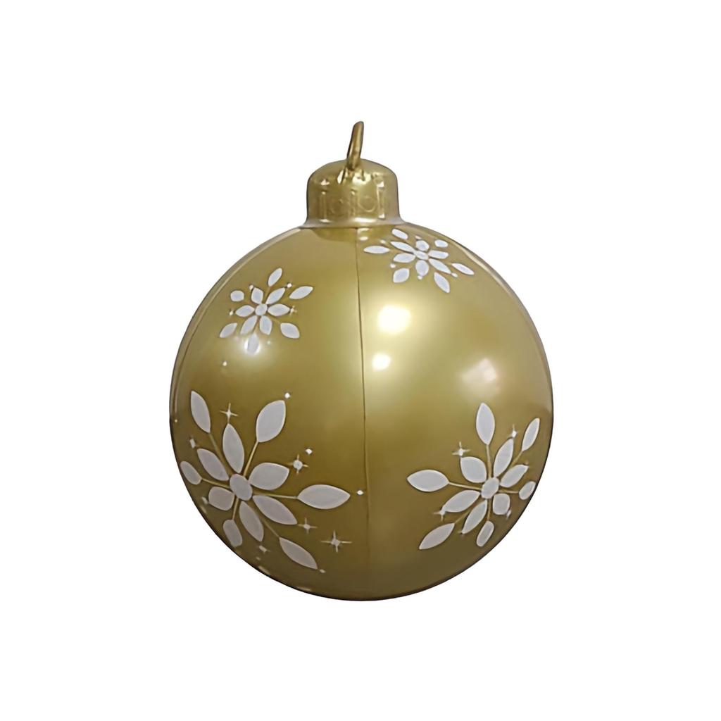 Eco-friendly PVC Inflatable Christmas Ball for Indoor & Outdoor Festive Decoration
