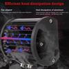 4-inch Automotive LED Work Light 4-row Ultra Bright 72W Motorcycle Spotlight Off Road Vehicle Roof Light Accessories