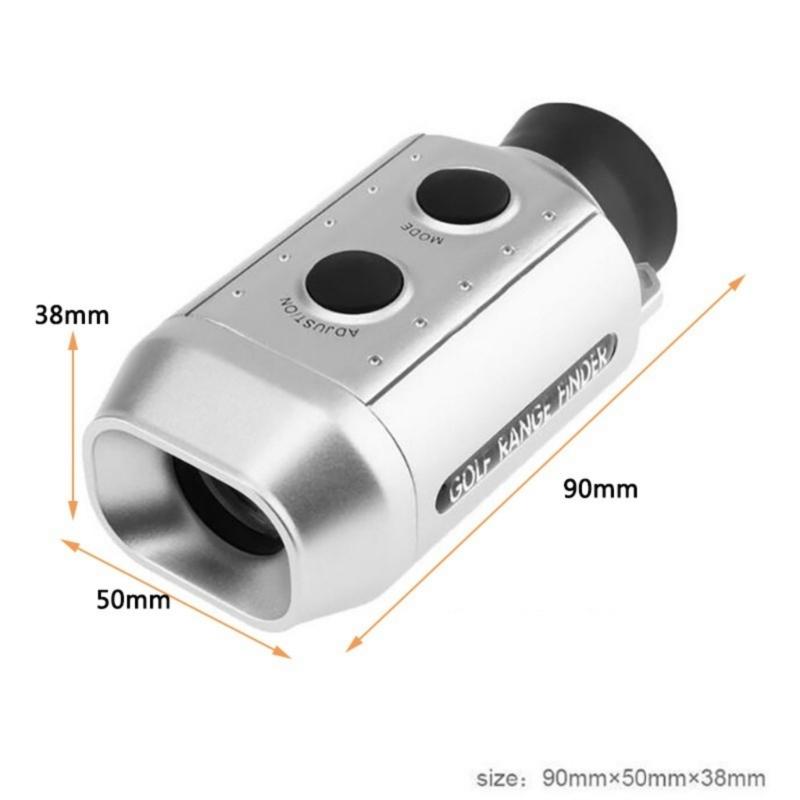 Waterproof Lasers Rangefinder 7x18 Monocular Telescope With Fast Measurement For Golfing And Long Distances Observation