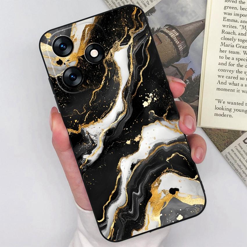 For Tecno Spark 10 9 8 7 5 Pro 4 5 Air 8C 8P 7P 7T Phone Case Pretty Bow Patterns Soft Matte Silicone Anti Slip Durable Fashion Shell For Tecno Casing