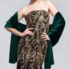 Elegant Retros Shawl Evening Dress Outerwear Shawl Fashion Women Ethnic Shawl for Various Occasion