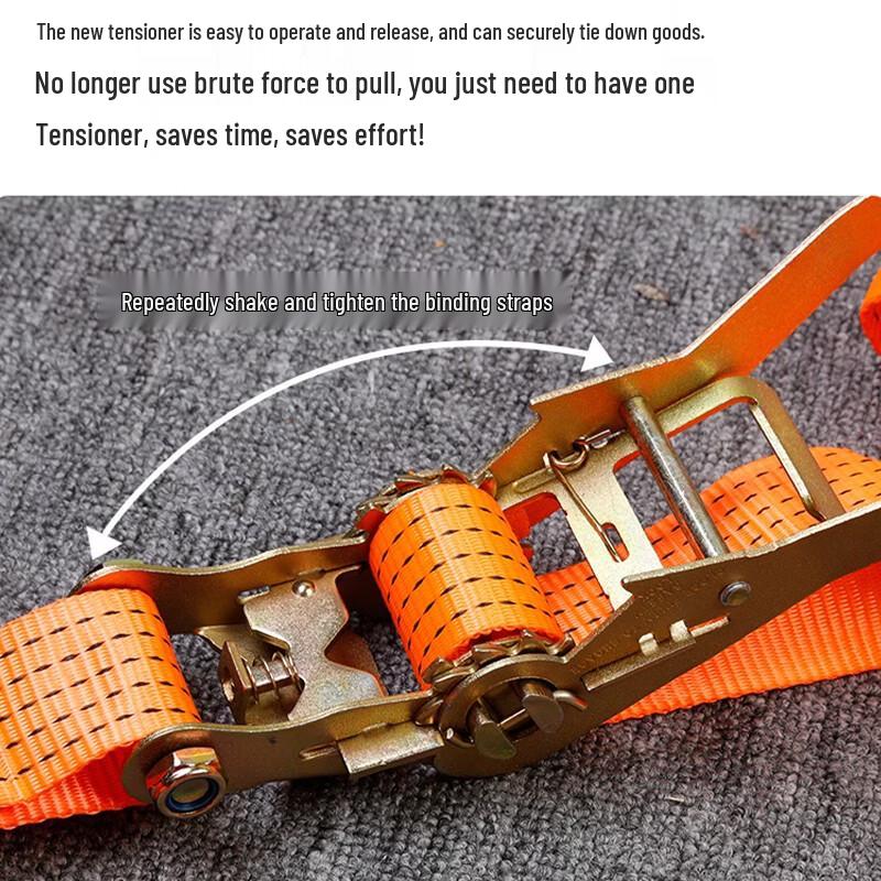Truck Cargo Ratchet Tie Down Strap