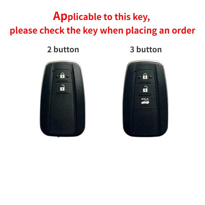 Für Toyota Prius Camry Corolla Avalon CHR RAV4 Land Cruiser Prado Silikon Auto Schlüsselhülle Zubehör Gummihülle Schutzschale