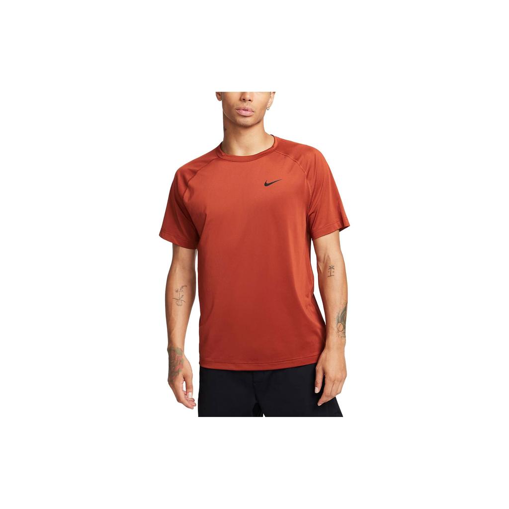 Nike Fitness Clothing Men's Dark Orange Moderate Straight Fit DV9816-832