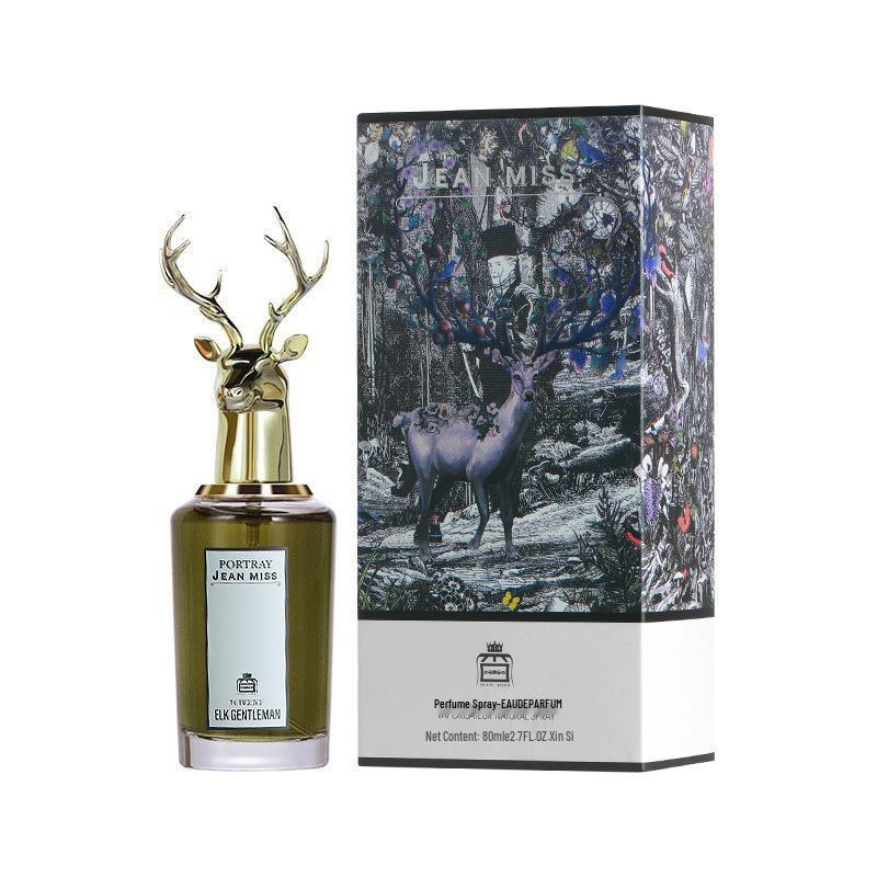 Small Town Yixiang Beast Head Fox Elk Lord George Rose Perfume - Long-lasting, Light Scent for Students
