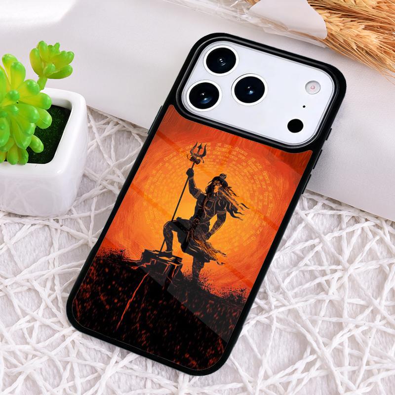 Lord Shiva Hindu God Buddha India Phone Case for iPhone 17 Air 16 15 11 12 14 13 Pro Max Shockproof Cover
