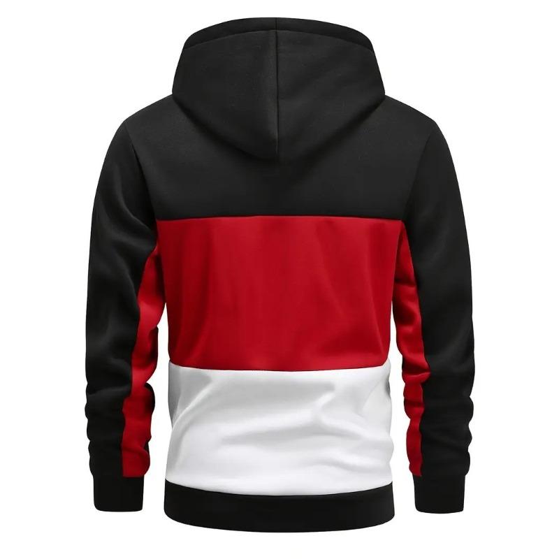 Men's Windproof Fashion Hooded Hoodie for Autumn and Winter a Must-have for Trendy Streets Casual Style Front Pocket Design