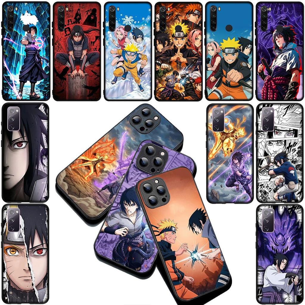 Comics Narutos Uchiha Sasuke Silicone Cover for Xiaomi Redmi 15 15C A4 A5 9A 9C NFC Note 9 8 9T 9Pro Coque Phone Case