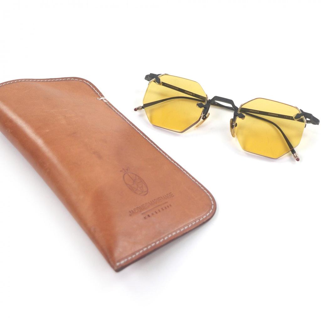 Excellent JACQUESMARIEMAGE sunglasses ELDORADO Octagon Two-Point 19/350 Used