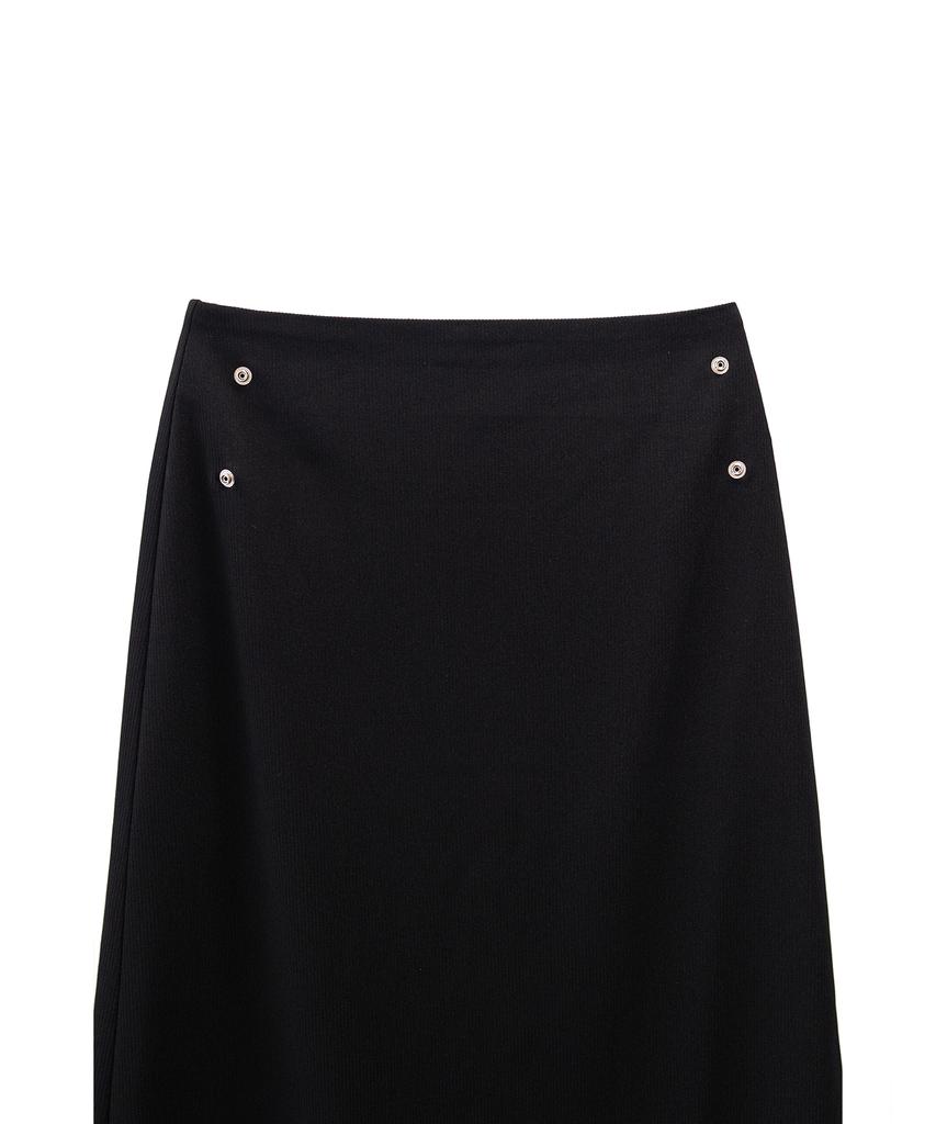 Yusim Rivet Panel Maxi Skirt