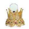 Crown Ring Box Luxurious Romantic Engagement Ring Box Portable Compact Wedding Ring Case Multipurpose Jewellry Display
