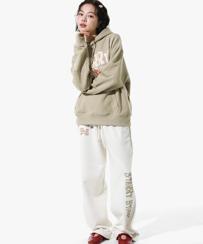 PEACE MAKER Starry Steppe Donkey Sweat Pants (Ivory)