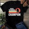 Men's and Women's T-shirts Social Distancing Champion Retro Vintage Bigfoot Shirt