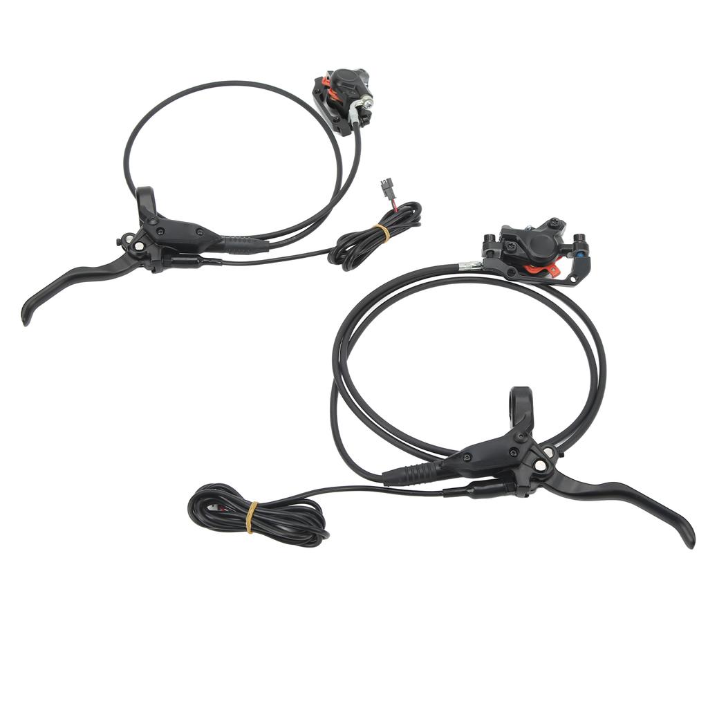 1 Paar Doppelkolben-Scheibenbremse mit ausgeschaltetem Hydraulikdruck aus Aluminiumlegierung, Ölbremsensatz zum Zusammenklappen