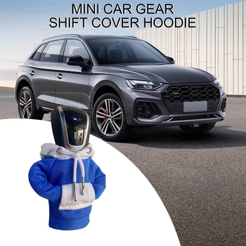 High Quality Material Decoration Car Gear Knob Cover Hoodie Car Gear Stick Hoodie Gear Stick Cover Car Comfortable Handle Cover
