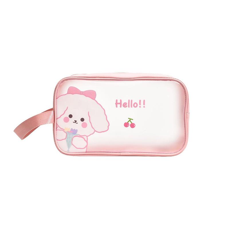 Transparent Necessary Cosmetic Bag Transparent Travel Organizer Fashion Small Medium Large Toiletry Bags Makeup Pouch Storage