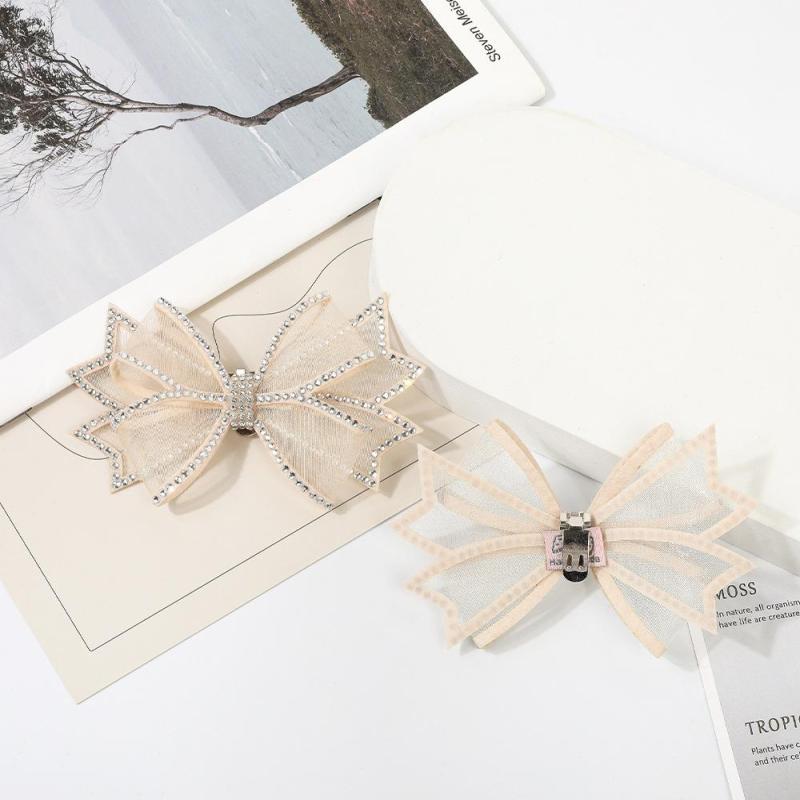 1 Stück Glänzende Schleifen Schuhe Dekoration Clips Hochzeitsschuhe High Heel Strass Anhänger Schnalle Clips Abnehmbare Schuhaccessoires