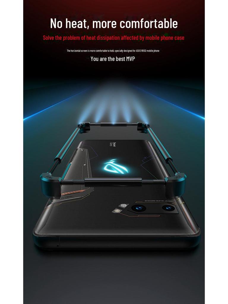Husă cu cadru metalic pentru Asus ROG Phone 9 Pro și Zenfone 12 - Design personalizat și fără margini