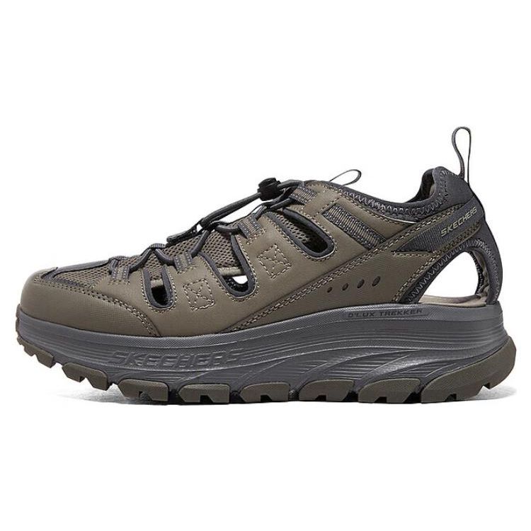 Skechers Sport Удобные Круглый Носок Износостойкие Creek Shoes Мужская Обувь Коричневый 237581-TAN 39.5