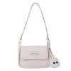 Trendy Minimalist Small Square Bag For Women Street Style Pu Leather Handbag