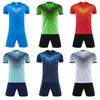 Football Jersey Sports Suit Printed Table Tennis Jersey Men'S Adult Game Training Jersey Children'S Short-Sleeved Jersey Set