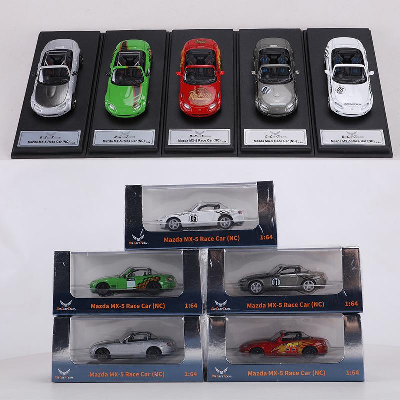 DCT 1/64 Mazda MX5 MX-5 Alloy Racing Car Diecasts & Toy Vehicles Car Model Miniature Scale Model Car For Children