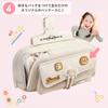 Rotoha Large Capacity Korean Pencil Simple Multifunctional Pencil Case for Stationery Suitable for Middle and High School Students Case, Design,