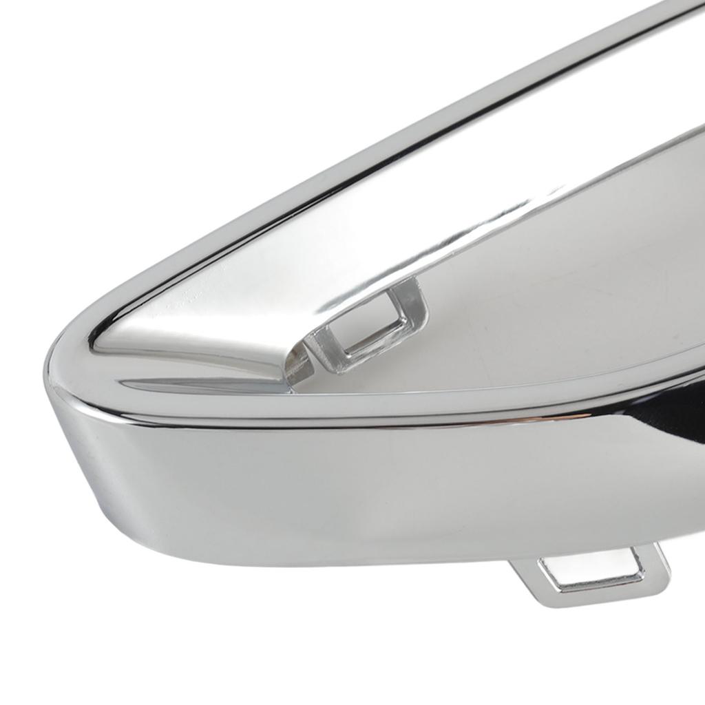 Gloss Chrome Exhaust Tip Cover Trims Replacement for Mercedes‑Benz A B C E GLC CLS‑Class W177 W247 W205 W213 X253 C257