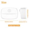 Motion Sensor Night Light,Battery Operated LED Closet Light,Stick-On Wireless Stair Step Lights,Hallway Bathroom Kitchen Cabinet