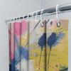 Pink Blue Yellow Colorful Bathroom Shower Curtain Polyester Waterproof Decorative 3D Printing Home Decor Item