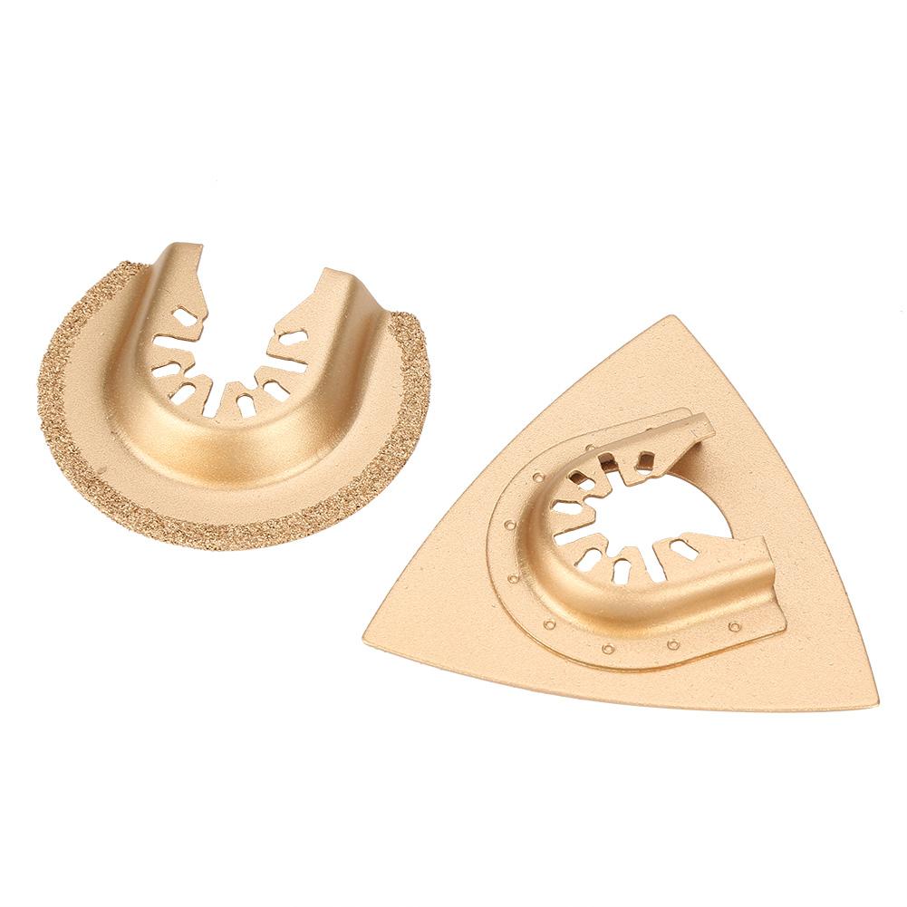 40 buc Pânze de ferăstrău Kit accesorii scule multifuncționale oscilante pentru reparare tăiere