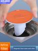 Floor Drain Anti-Insect Cover, Sewer Anti-Odor Device, Bathroom Toilet Silicone Mat Plug-In Core
