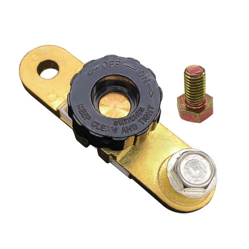 

Car Side Post Battery Disconnect Switch Car Battery Terminal Link for Quick Cut-off Switch 100A Anti-Leakage Switch Car Accessor чорний