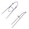 Metal Silver Fishing Tool Fishing Pole Bracket Pole Holder Fishing Rod Stand Fishing Rod Holder