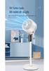 Smart Voice-Controlled Air Circulator Fan - High-Power Vertical Floor Fan with Remote Control