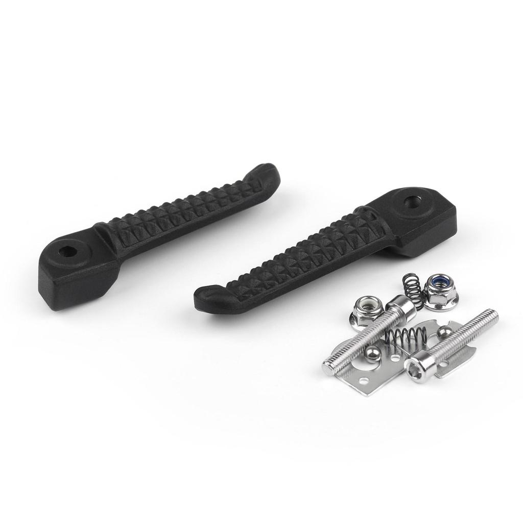 Front&Rear Footrests Foot Pegs Aluminum Passenger For Yamaha R1 R6 98-12 R6S