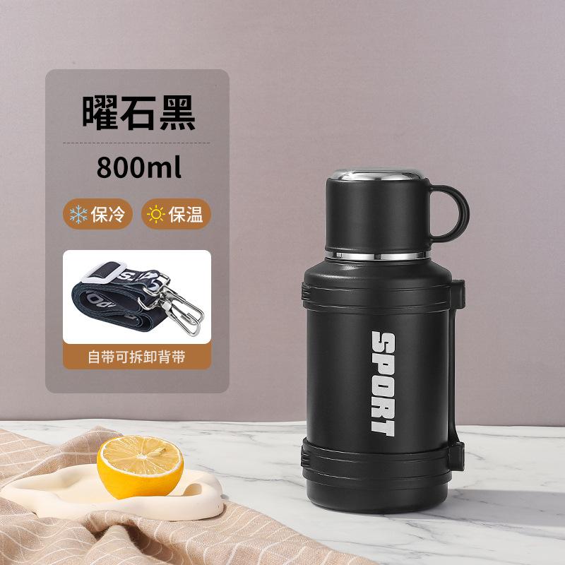 Stainless steel vacuum insulation pot household portable tea separation kettle