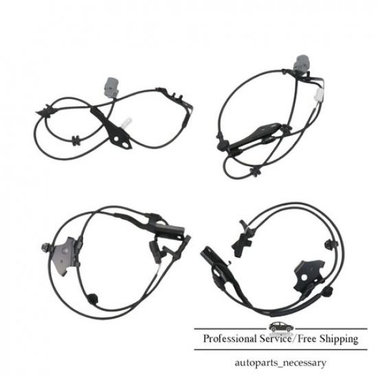 4Pcs ABS Wheel Speed Sensor Front Rear Left & Right For 2010-2015 Toyota Prius