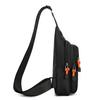 Ležérní pánská crossbody taška z oxfordské látky, vodotěsná, sportovní, fitness, taška přes hrudník, na mobilní telefon, drobné, doklady, úložné tašky